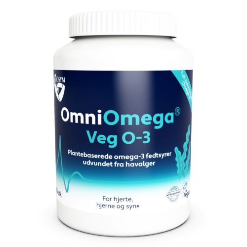 Biosym OmniOmega Veg O-3 100 kapsler
