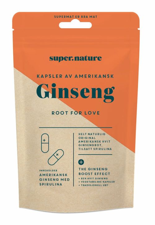 Supernature Amerikansk Hvit Ginseng