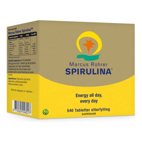 Marcus Rohrer Spirulina 540 tabletter