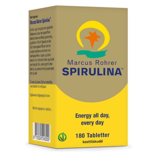Marcus Rohrer Spirulina 180 tabletter