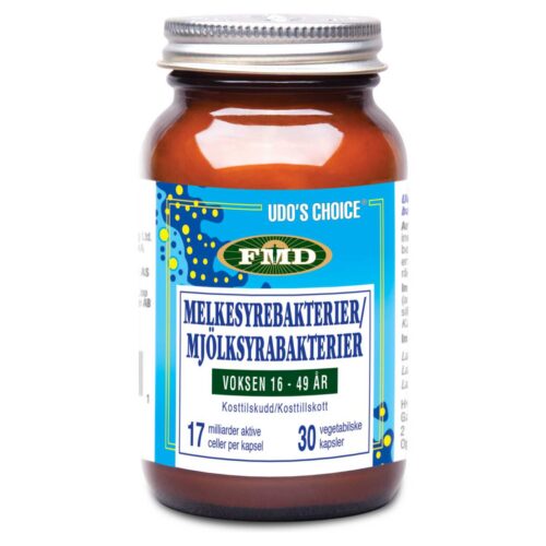 Udo´s Choice Melkesyrebakterier 16-49 år
