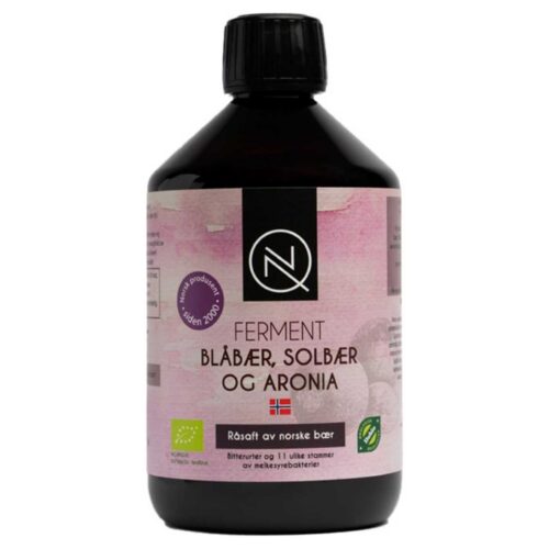 Ferment Blåbær, Solbær og Aronia