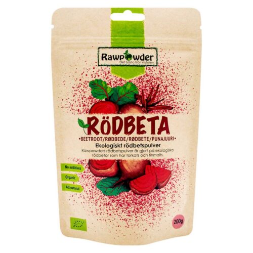 Rawpowder Rødbetepulver