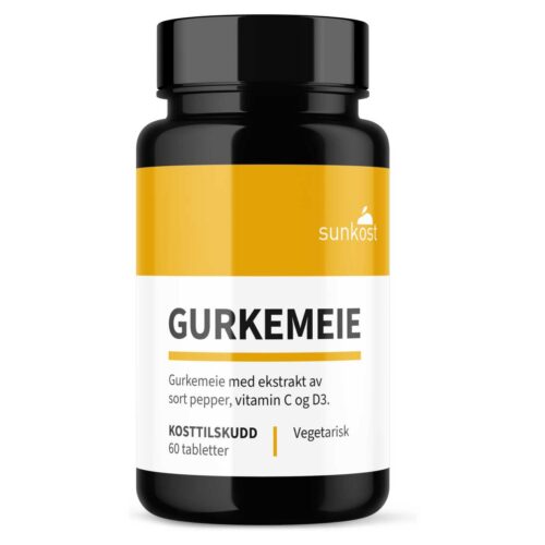 Sunkost Gurkemeie 60 tabletter