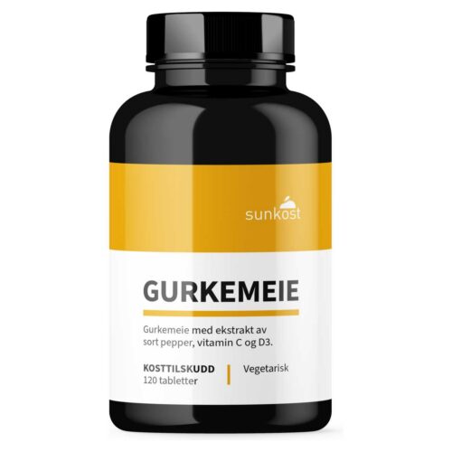 Sunkost Gurkemeie 120 tabletter
