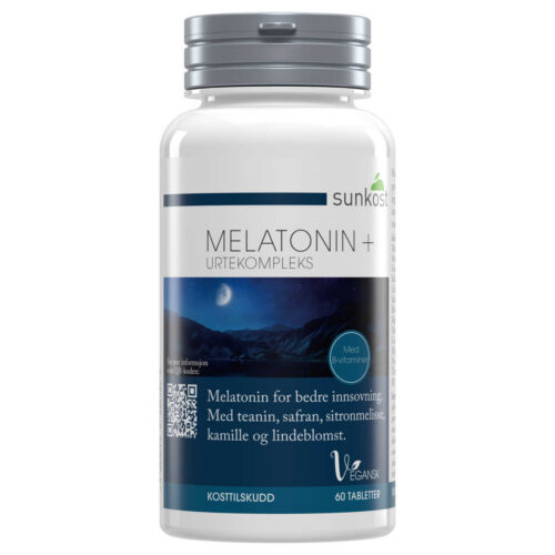 Sunkost Melatonin + Urtekompleks