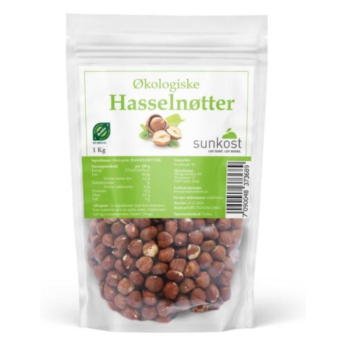 Sunkost Hasselnøtter 1 kg
