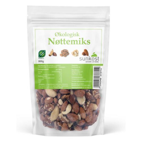 Sunkost Nøttemiks 800 g
