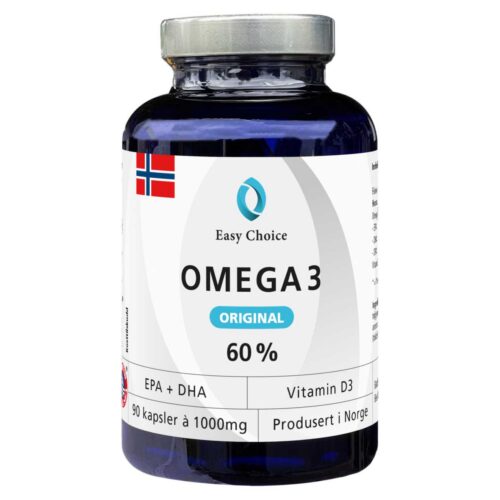 Easy Choice Omega 3 Original 60% Kapsler