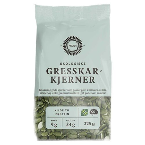 Helios Gresskarkjerner 325 g