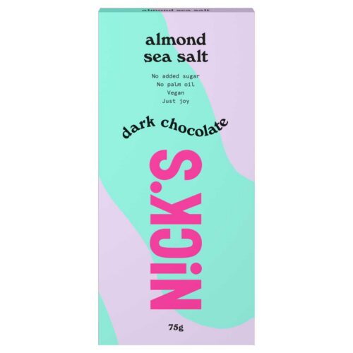 Nick's Dark Chocolate Almond Sea Salt