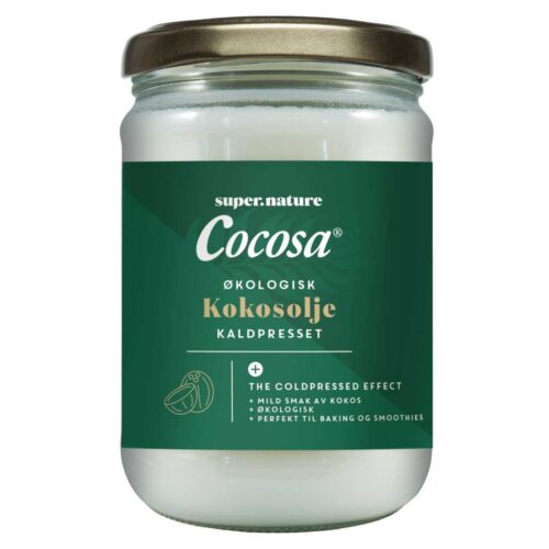 Supernature Cocosa Kokosolje Kaldpresset Økologisk 480 ml