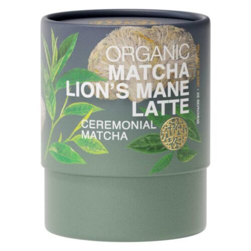 Tulsi Matcha Lion's Mane Latte